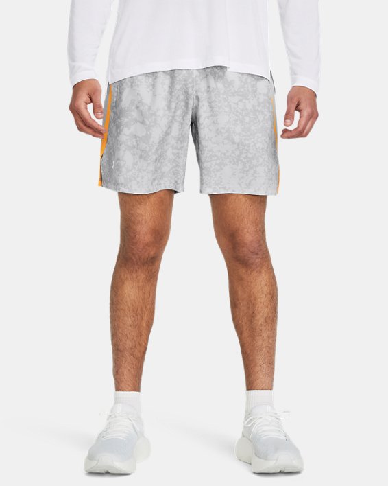 Men's UA Launch Unlined 7" Shorts in Gray image number 0
